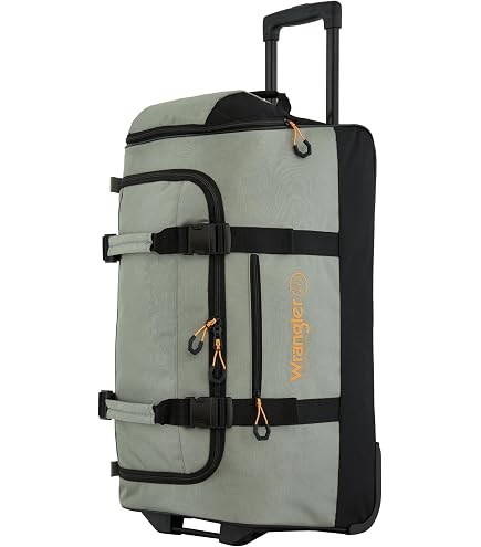 Amazon.com | Samsonite Ripstop Wheeled Rolling Duffel Bag, Blue