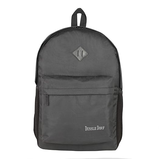 The Blue Pink Polyester 12 Ltr Black Laptop Backpack