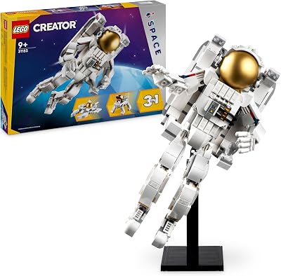 LEGO Creator 3in1 Space Astronaut Toy to Dog Figure to Viper Jet