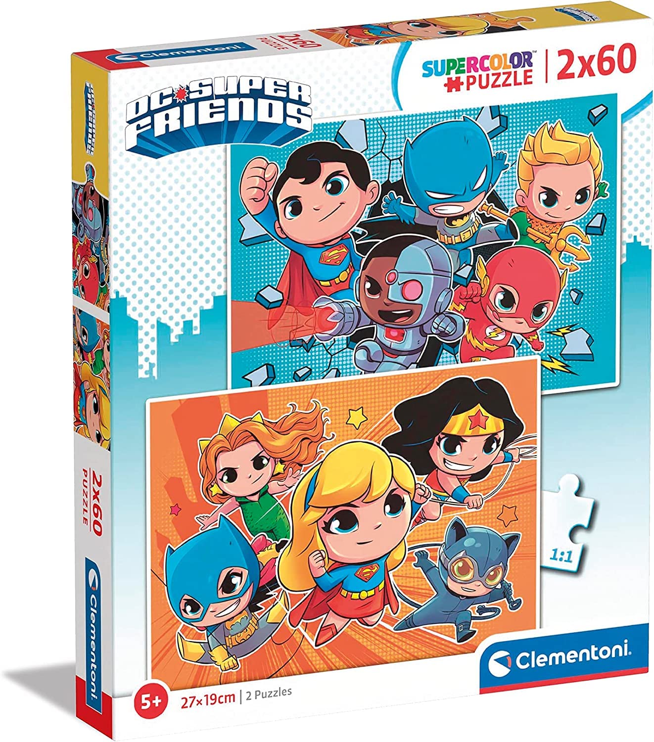 Clementoni 21624 Dc Comics Superfriends Puzzle