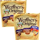 Werthers Sugar Free Hard Candy, 7.7 Ounce Assorted Bag (Pack of 2) - Individually Wrapped Sugar Free Werthers Candy, Werther Sugar Free - The Hampton Popcorn &amp; Candy Company