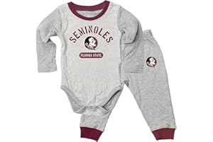 Wes and Willy Baby College Jie Jie Long Sleeve Bodysuit and Pant Set