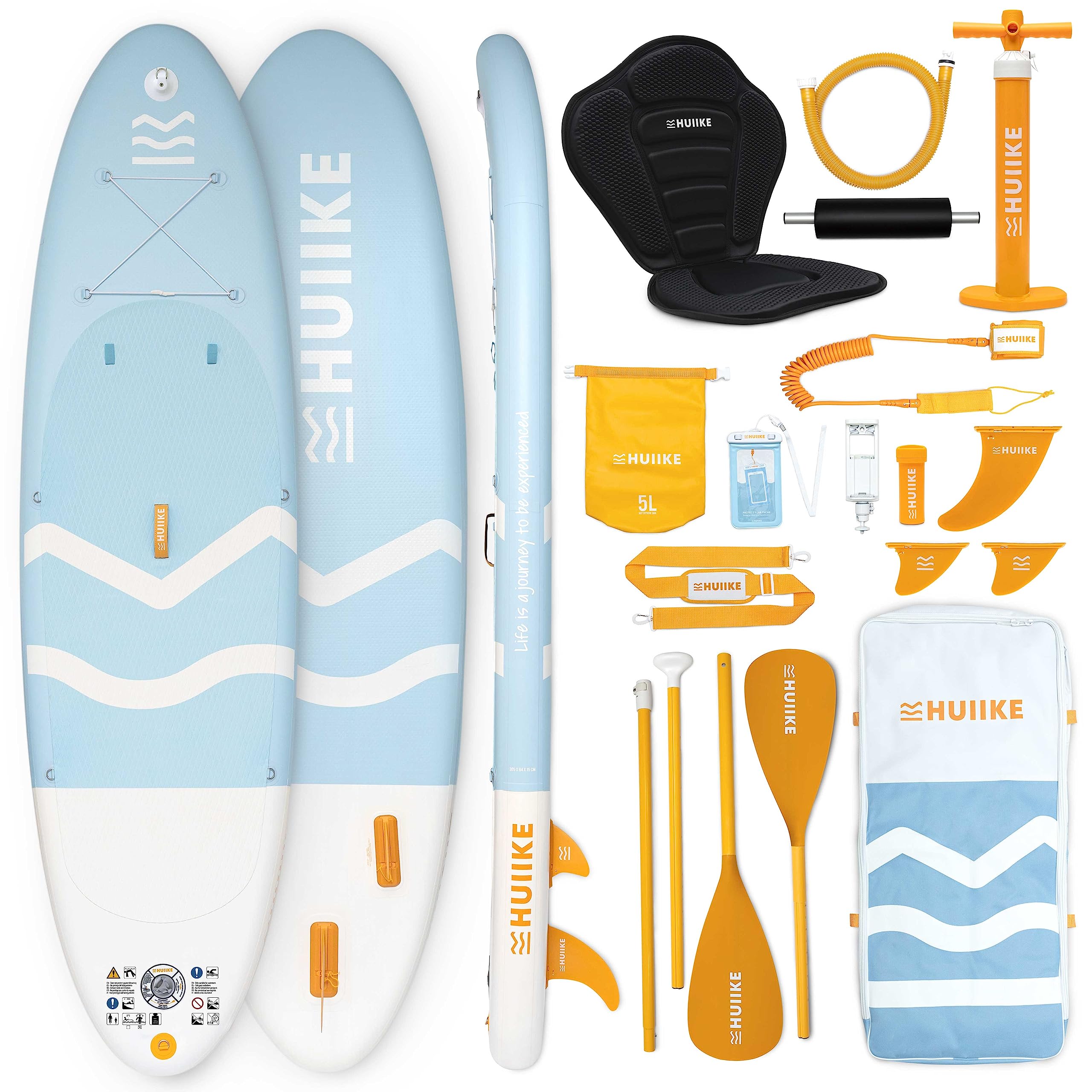 HUIIKE Inflatable Paddle Board for Adults with