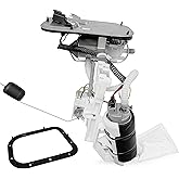 Fuel Pump Assembly Compatible with Harley 2001–2005 Fat Boy, Heritage, Softail Classic, Softail Deluxe, Standard, Springer, Replace # 75132-01D 75132-01B