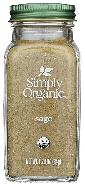 SIMPLY ORGANIC ORGANIC GROUND SAGE, 1.2 OZ