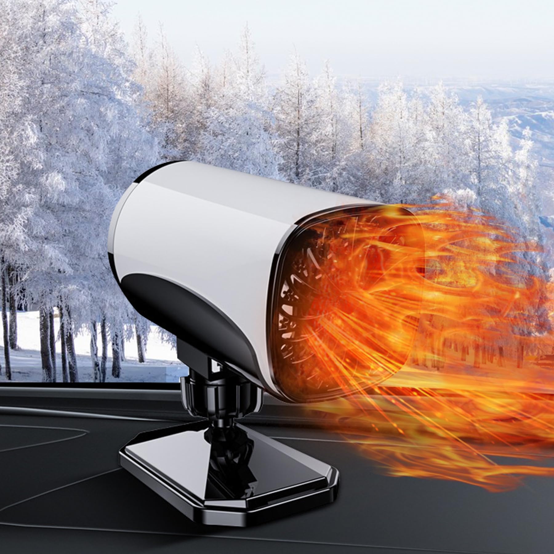 Photo 1 of **UNTESTED**
NEW Car Heater,Portable 12V Car Heaters & Defroster,200W Fast Heating & Cooling Fan,Plug In Car Heater for Windshield Defogger with 360° Rotary Car Heaters for Vehicle,Car,RV,SUV (DD-107)
