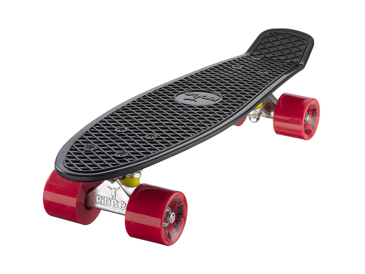 Ridge Retro Skateboard color negro y rojo cm