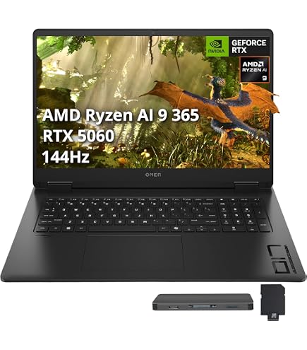 Amazon.com: HP OMEN 16 Gaming Laptop, 16 FHD+, AMD Ryzen 9 8940HX