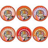 Crazy Cups Flavored Medium Roast Hot or Iced Coffee, Variety Recyclable Pods for Keurig K Cup Brewers, 24 Count