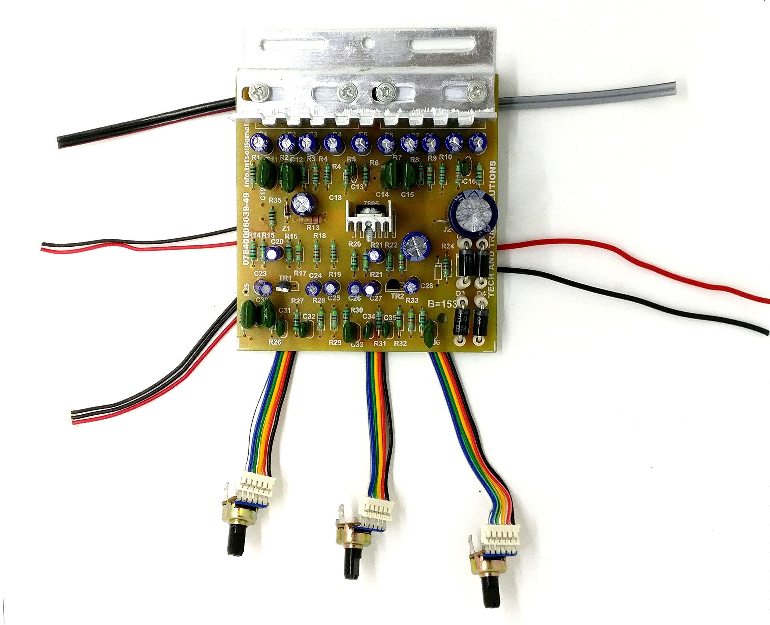 Tech And Trade 100w Diy Stereo Audio Amplifier Circuit Kit Board Bass Treble 4440 Ic Buy Online In Gibraltar At Gibraltar Desertcart Com Productid 81743937