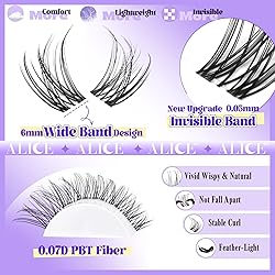 ALICE Natural Lash Clusters Lash Extensions