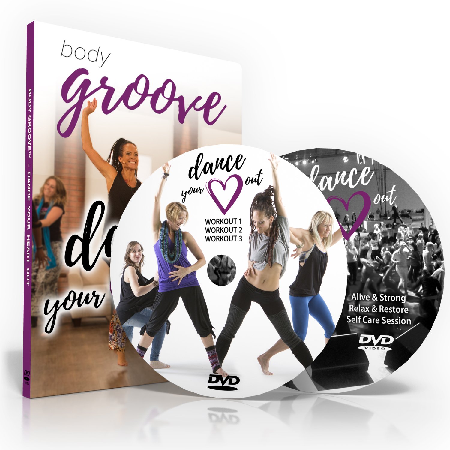 Body Groove Dance Your Heart Out DVD Collection ExerciseN