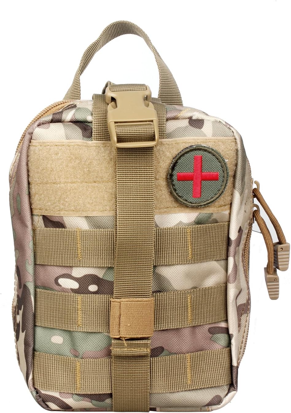 Kosibate(TM First Aid Bag Empty Tactical Medical Pouch EMT Emergency Survival Kit Outdoor Travel Molle Rip-Away EMT For IFAK Medical Multipurpose Waist Pack Military Utility kit