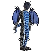 Kids Dragon Costume Set with Tail and Mask Boys Halloween Dragon Cosplay Dress Up Outfits