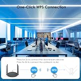 WAVLINK AX3000 WiFi 6 Extender 3000Mbps Dual Band Repeater AP Ethernet view 3