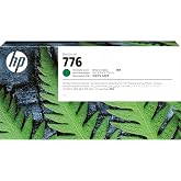 HP 776 DesignJet Chromatic Green Ink Cartridge, 1XB03A