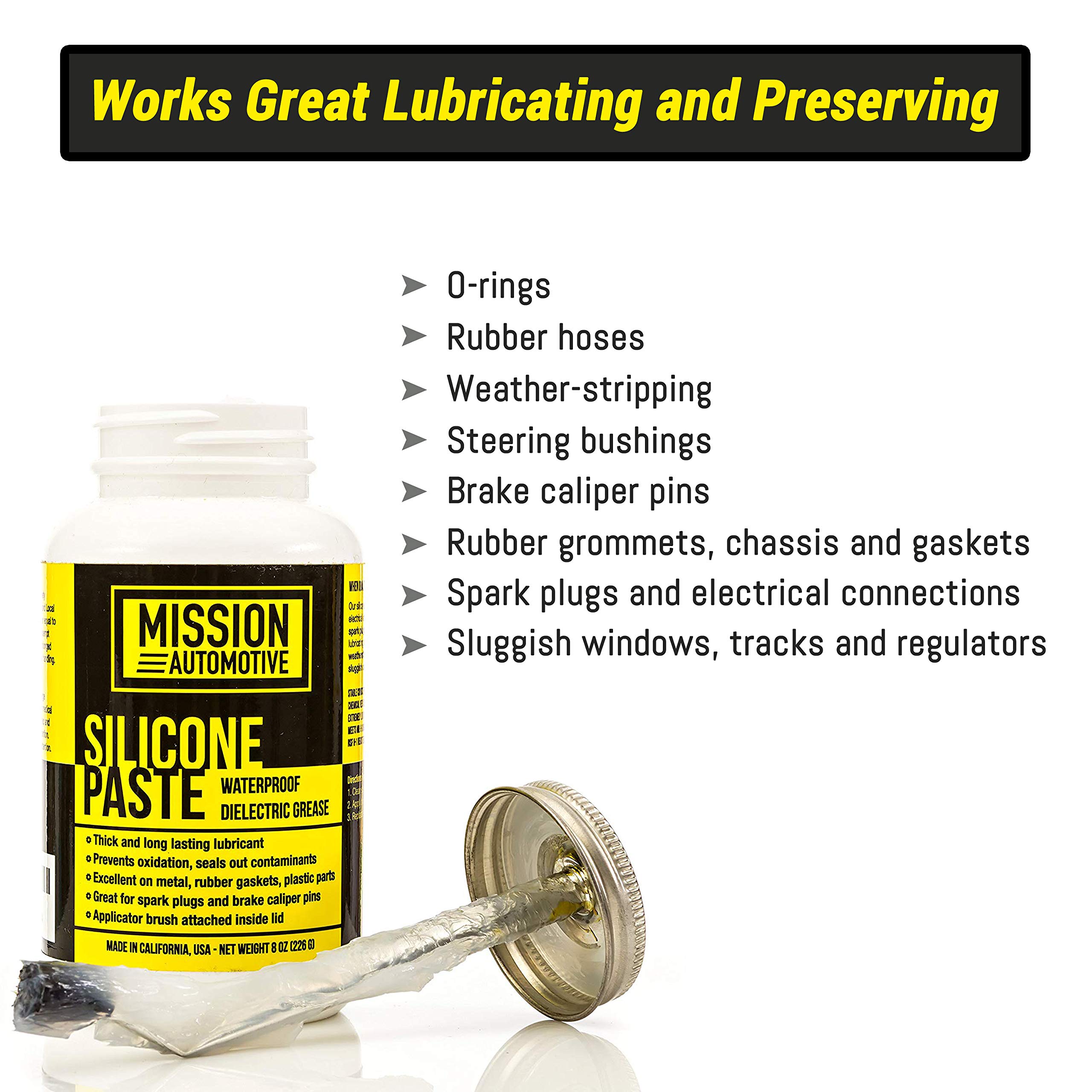 MISSION AUTOMOTIVE Dielectric Grease/Silicone Paste/Waterproof Marine