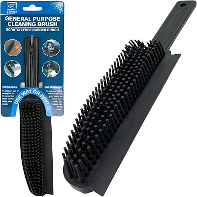 TDBS The Dustpan and Brush Store 2 in 1 Rubber Hand Brush