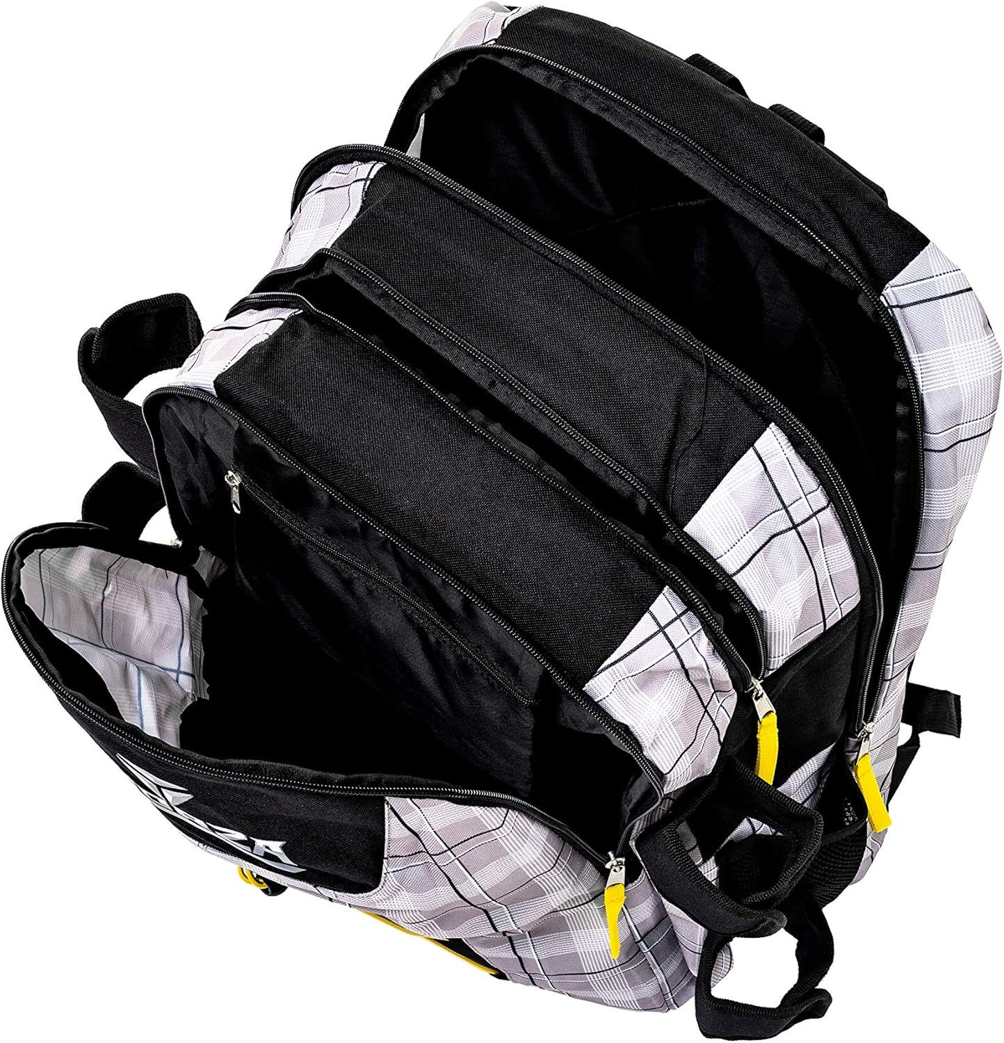 Thorza Lacrosse Backpack with Stick Holder and Multi Pocket Equipment Storage for Gloves, Cleats, Pads, and Goalie Gear - Large Capacity, Game, Travel and Practice Use : Sports & Outdoors