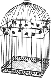Black Metal Wedding Bird Cage Card Holder Beautiful Wedding Reception Piece!! (Limited Edition)