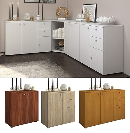 Vcm Chest Of Drawers Vandol V2 Beech Wood Structure Replica L
