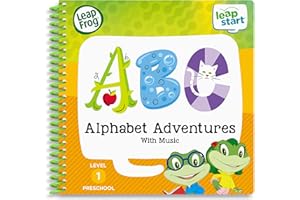 LeapFrog LeapStart Preschool Level 1 Alphabet Adventures Music Activity Book English Version