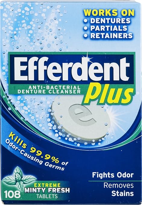 Denture Cleaner Efferdent  : Аптека И Личная Гигиена Efferdent.