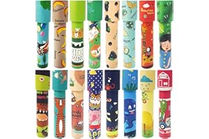 JUUXNCGV 16 Pcs Classic Kaleidoscopes Toys,Magic Kaleidoscopes,Educational Kaleidoscope,Colorful and Varied Kaleidoscope for Birthday Present,students,Kids,Party Favors,Bag Fillers,School Classroom Prizes