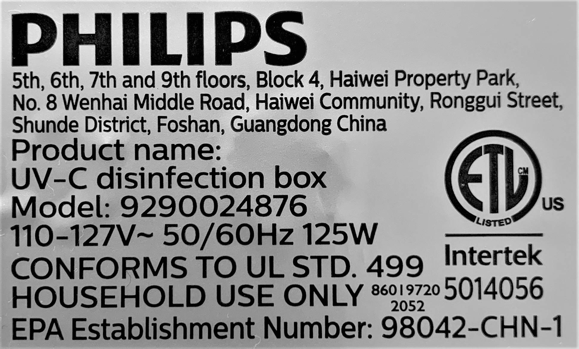Philips Hue UV Light Sanitizer Box | Disinfect Everyday Items, Baby Products, Tablets in Minutes | Touch Control | Auto-Off Safety | ETL Listed & EPA Certified