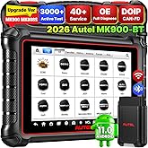 Autel Scanner MaxiCOM MK900BT, 2026 MK900-BT V2.0 Bidirectional Diagnostic Tool, 8in Up of MK900 MX900 MK808S MK808BT MX808S 