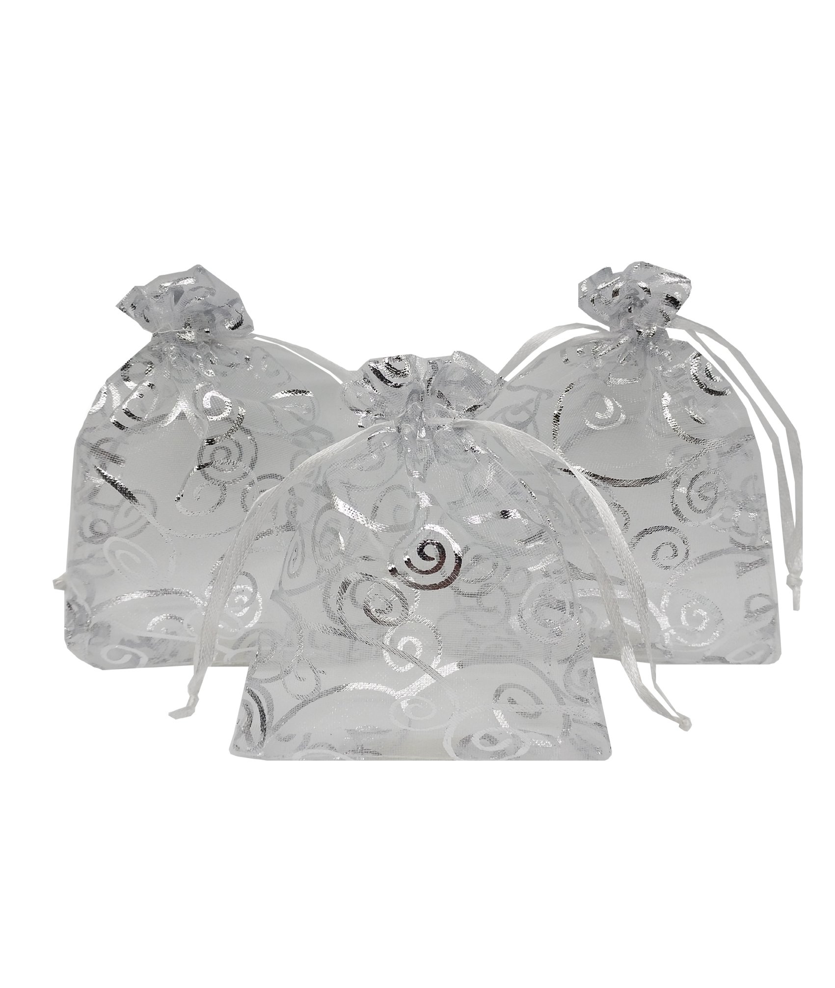 Buy Ankirol 100pcs Sheer Organza Favor Bags for Wedding Baby Shower