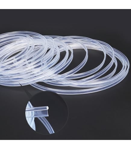 Fibre Optique PMMA Côté Brillant - 5mm, 1m, Pour éclairage Décoratif DIY, KTV, Bars