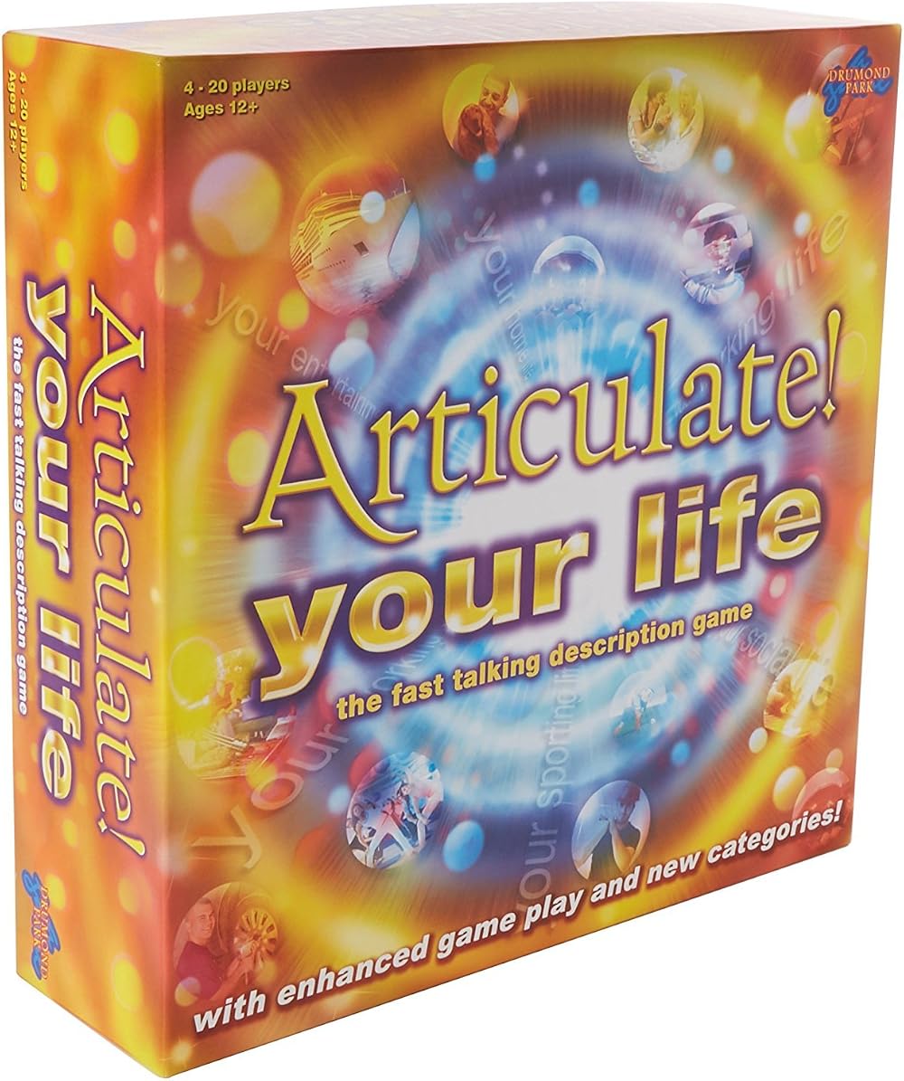 Drumond Park Articulate Your Life Family Board Game 4-20+ Players 12+