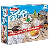 Melissa & Doug 22-Piece Play Kitchen Accessories Set - Utensils, Pot, Pans, and MoreMelissa & Doug 22-Piece Play Kitchen Acce