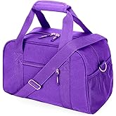 SeaRock 14 inch Small Gym Bag for Men & Women, Mini Duffle Bag for Travel Sports, Lightweight Carry On Duffel Bag, Purple