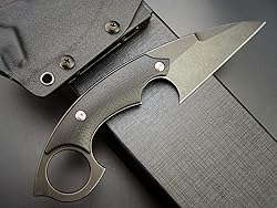 Ccanku C1118 Fixed Blade Knife,D2 Blade G10 Handle
