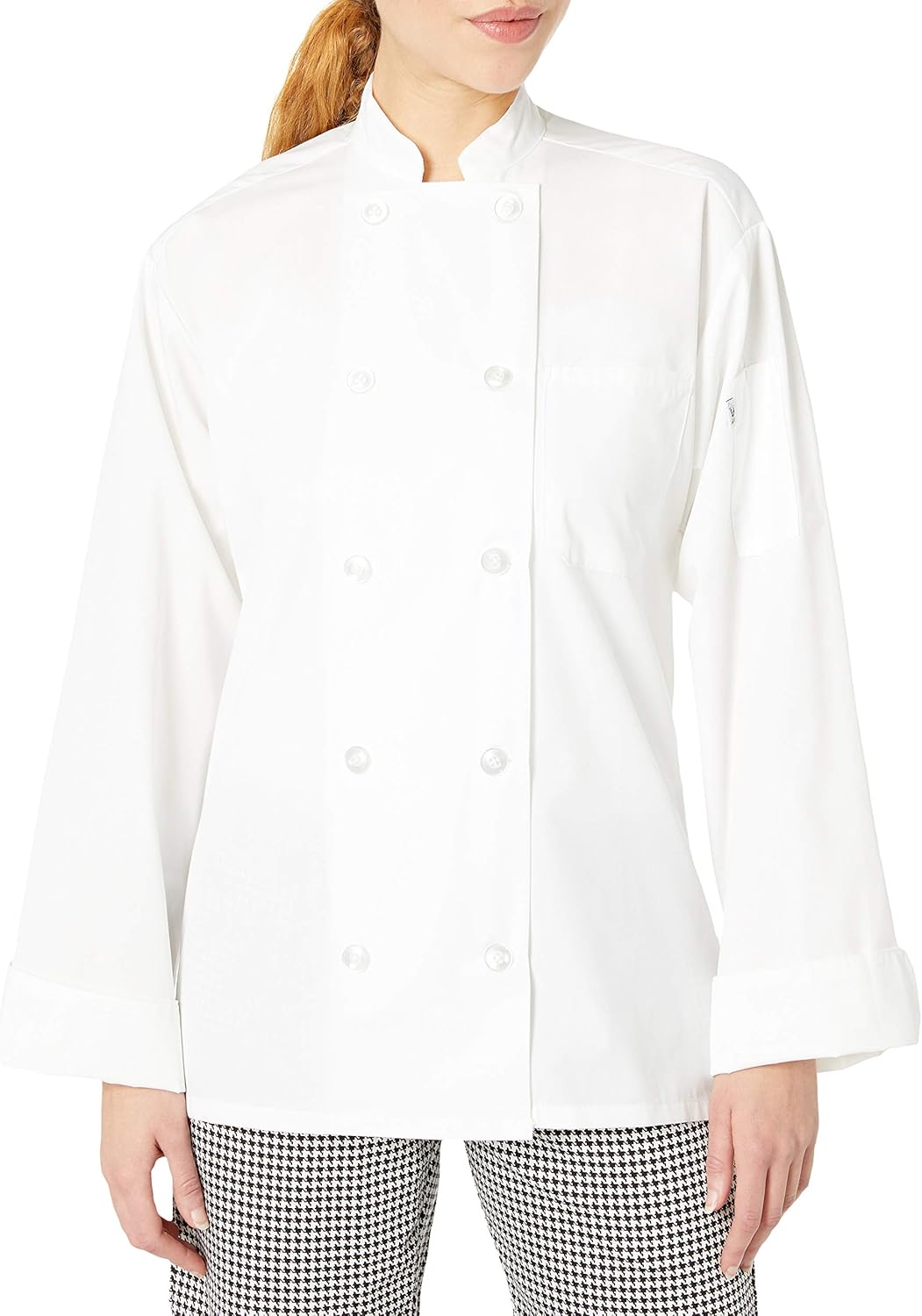 Uncommon Threads Women's Chef Coat 10 Btn 5.25oz: Clothing