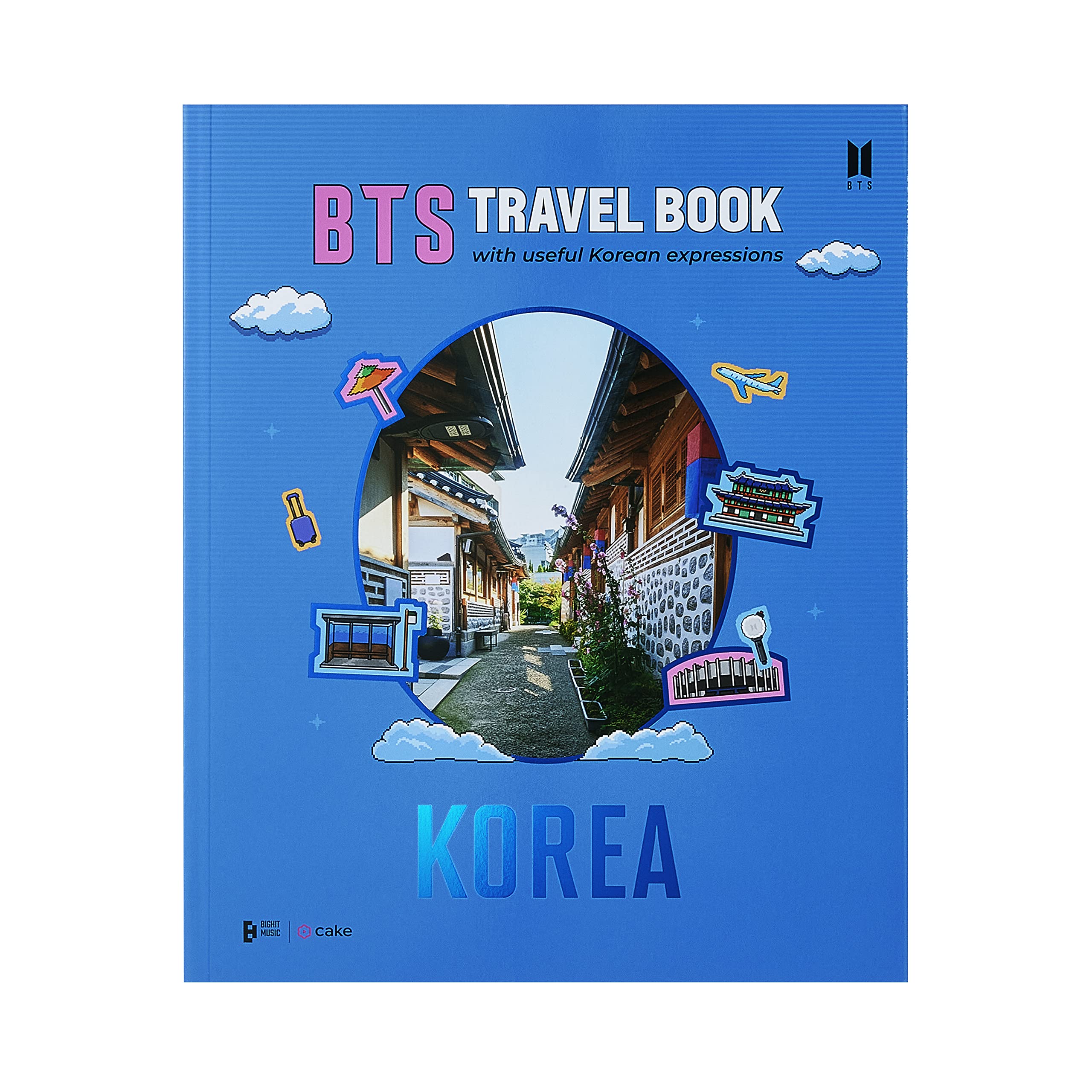 BTS Travel Book Global Edition with Useful Korean