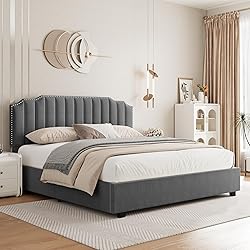 Harper & Bright Designs Lift Up Storage Bed Queen