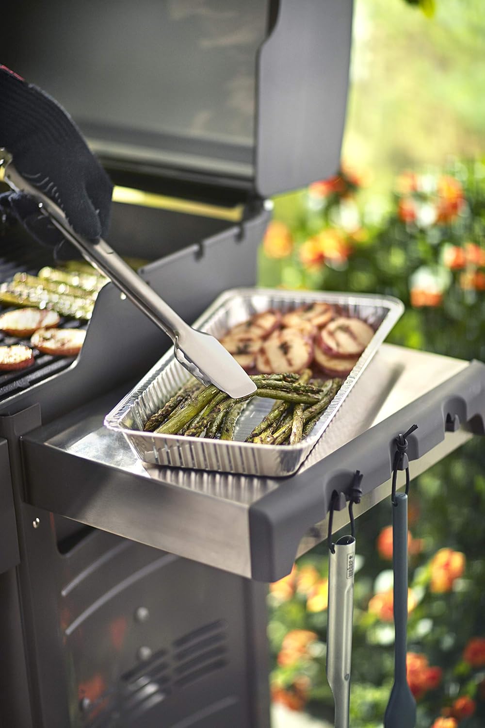 Outdoor Cooking Tools Accessories 5 Pack Weber 6454 Extra Large Drip Pans Drip Pans