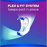 Always Ultra Long Sanitary Towels with Wings Size 2 48 Pads Ultra Thin view 4
