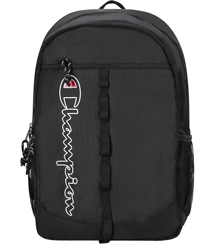 champion advocate mini backpack Backpack, Pitch Black, One Size updated-1760618326 Creme Lures Craw — Style/Color:Purple Canary and a clip