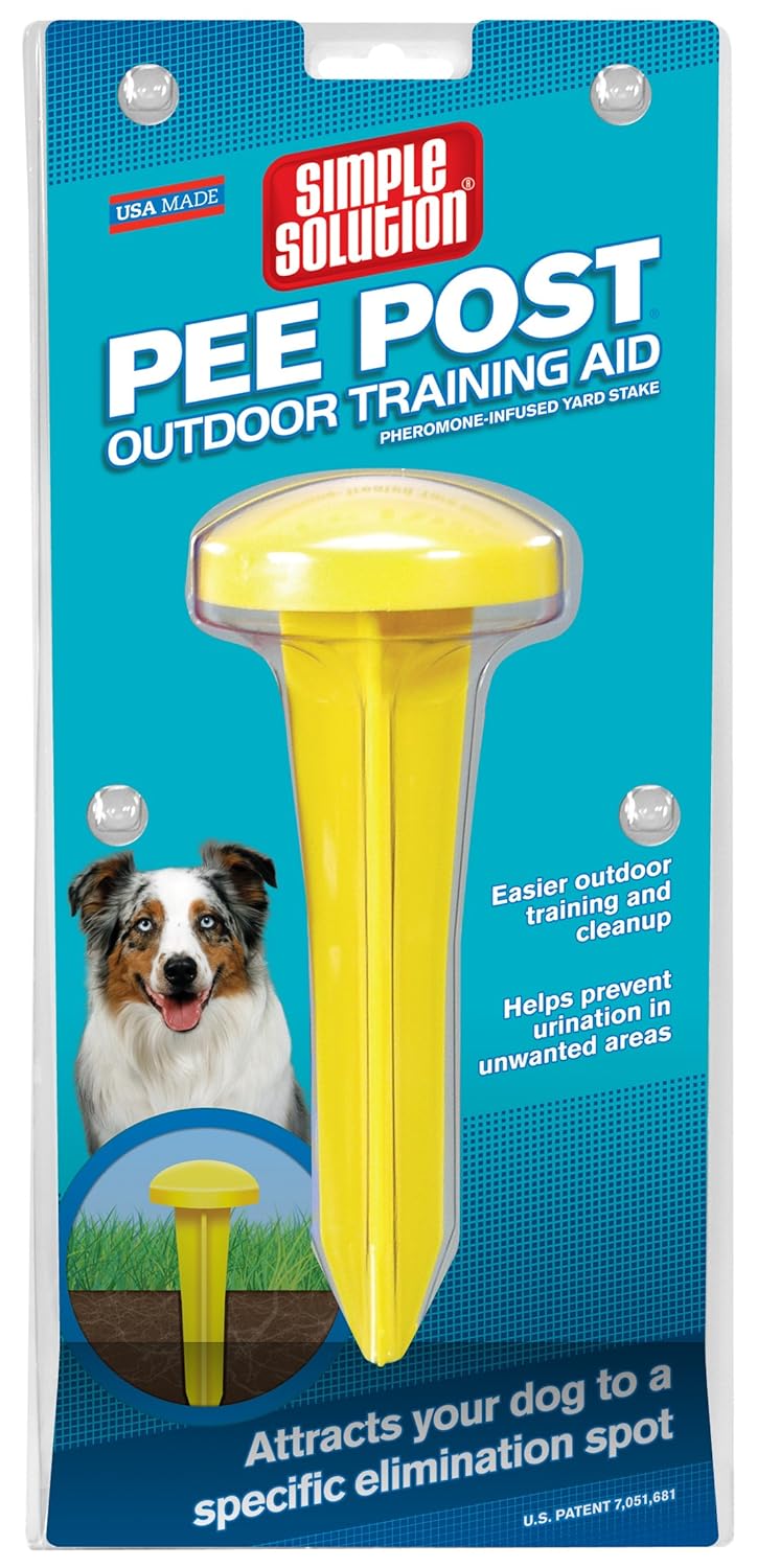 Simple Solution Pee Post Outdoor Dog Training Aid Pet