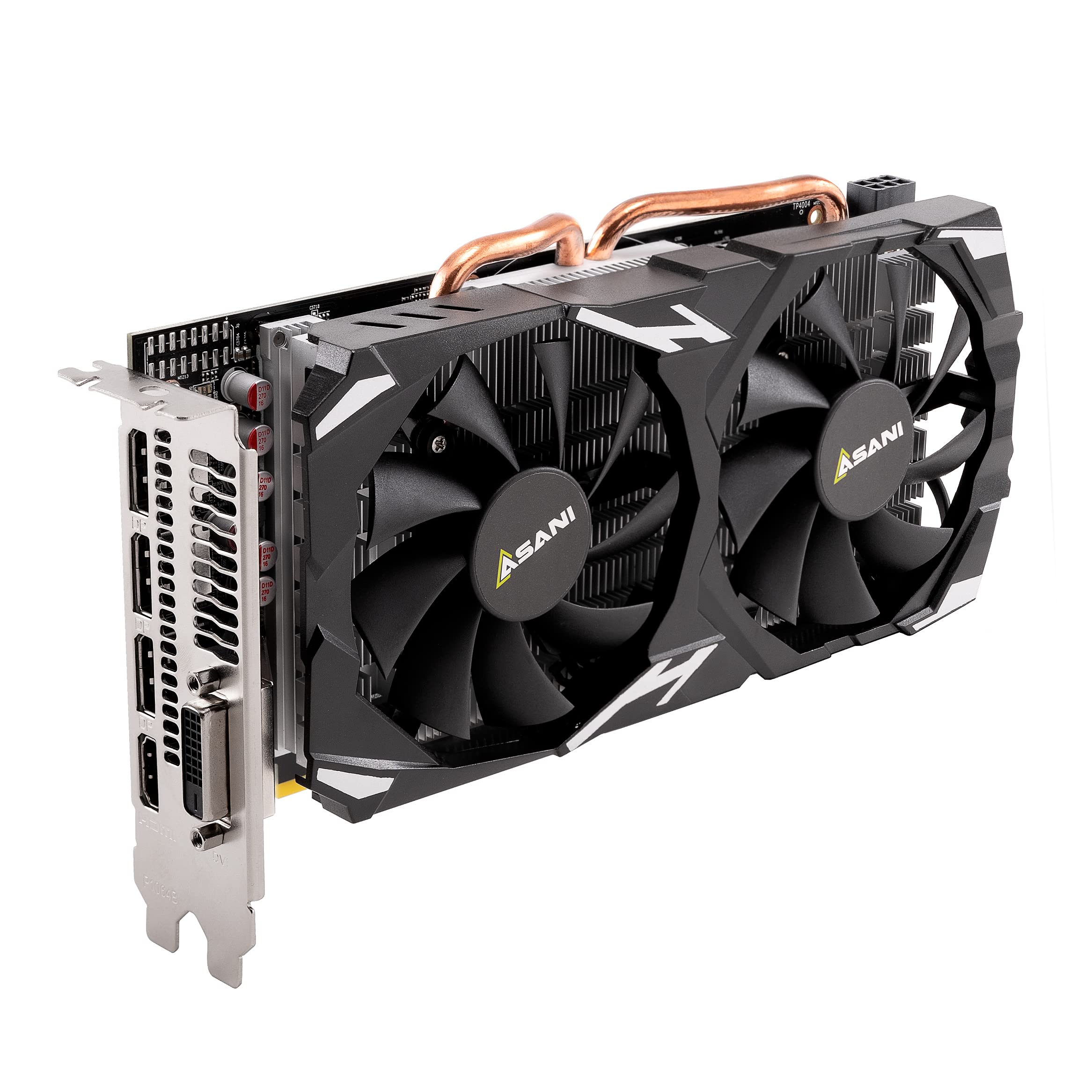 Asani Radeon RX580 8GB GDDR5 2048SP, Optimized BIOS, 3xDP HDMI DVI, AMD  Video Graphics Card for Cryptocurrency Mining Ethereum Bitcoin  (RX580-2048SP) (Renewed) in Oman | Whizz Graphics Cards