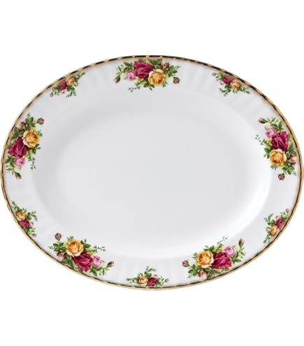 Amazon.com | Royal Albert Old Country Roses Handled Serving