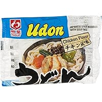 Myojo Chicken Udon Noodles - 7.25 ounce each - 30 per case.