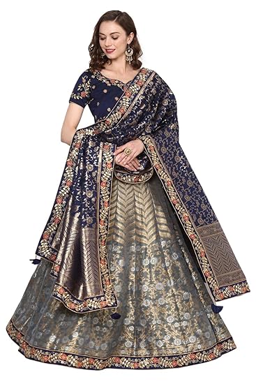 Brocade lehenga amazon Clearance