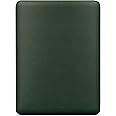 Comfyable Laptop Sleeve 13 Inch Precisely Compatible with MacBook Air M4 2025-2018 & MacBook Pro M2 2022 M1 2020-2016, Faux Leather Cover Case, Green