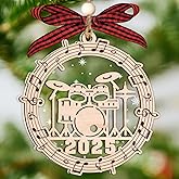 Drum Christmas Ornament – Drummer Gifts for Men – Special Drum Accessories Gifts – Drums Christmas Ornament – Instrument Ornaments for Christmas Tree – Drums Ornaments for Christmas Tree