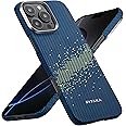 Pitaka for iPhone 16 Pro Max Case - Compatible with MagSafe, Thin & Light with Caseless Feel, 1500D Aramid Fiber Woven [Tactile Woven Case-Milky Way Galaxy]